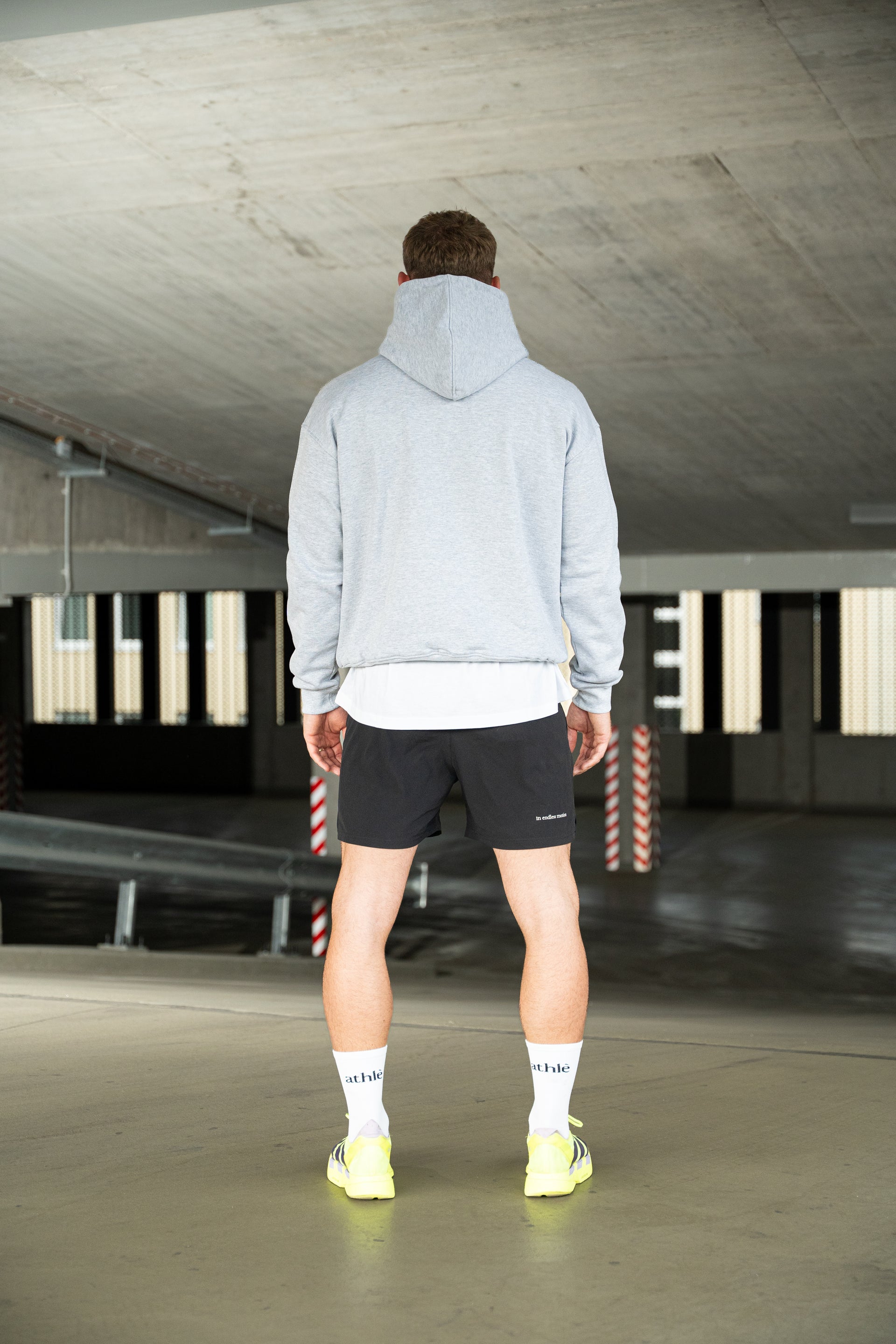 ATHLÉ HOODIE - STONE GREY